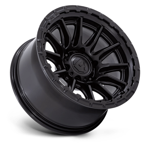 Fuel FC866 PISTON - Blackout W/ Gloss Black Lip-Wheels-Fuel-Dirty Diesel Customs