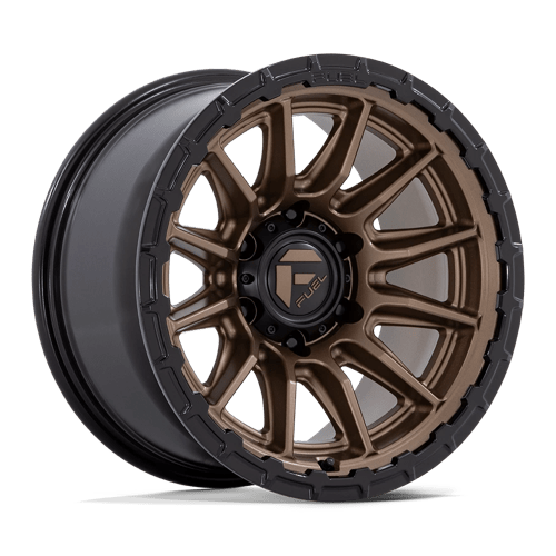 Fuel FC866 PISTON - Matte Bronze W/ Gloss Black Lip-Wheels-Fuel-Dirty Diesel Customs