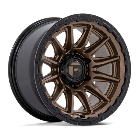Fuel FC866 PISTON - Matte Bronze W/ Gloss Black Lip-Wheels-Fuel-Dirty Diesel Customs