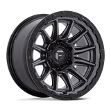 Fuel FC866 PISTON - Matte Gunmetal W/ Gloss Black Lip-Wheels-Fuel-Dirty Diesel Customs