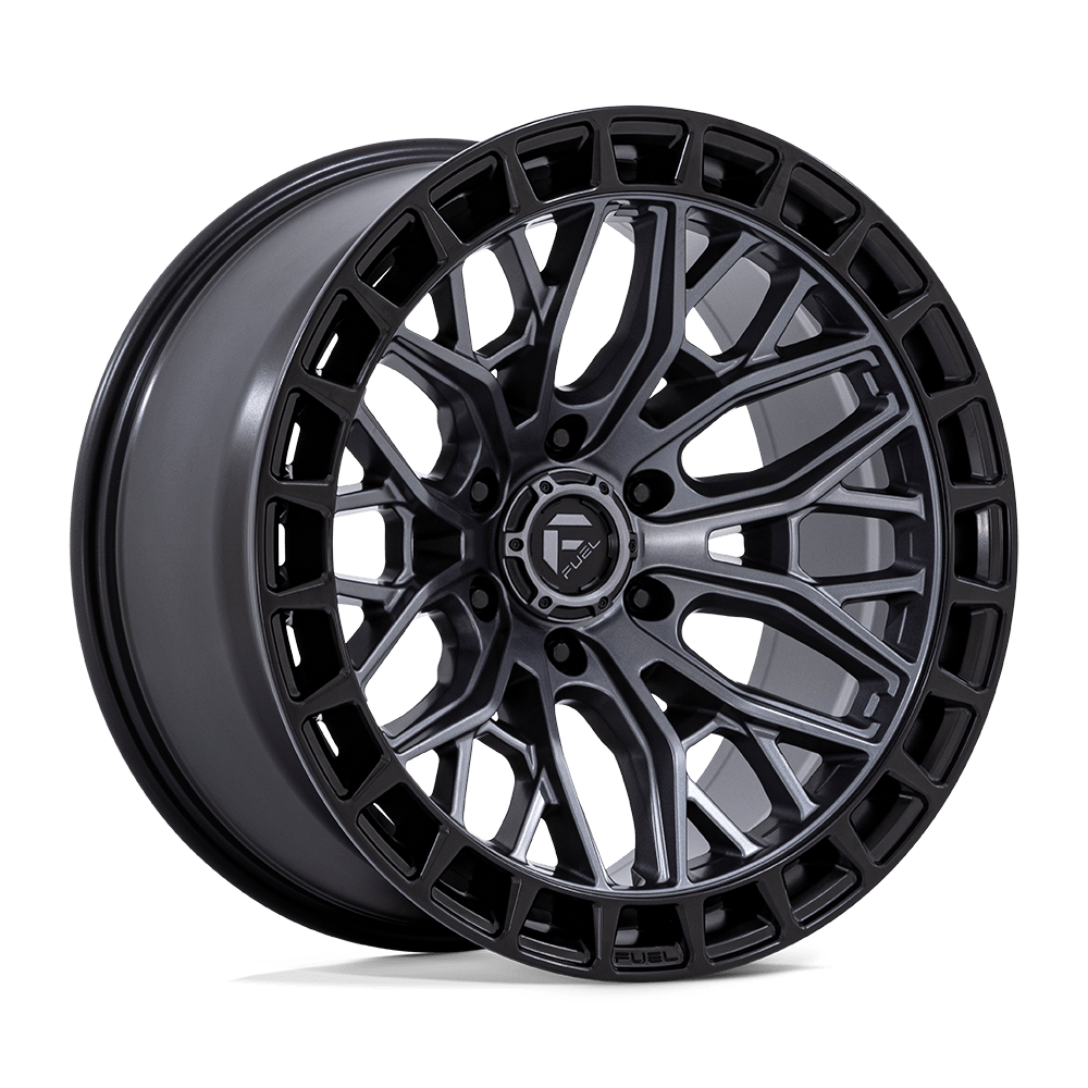 Fuel FC869 SIGMA - Matte Gunmetal w/ Matte Black Lip-Wheels-Fuel-Dirty Diesel Customs
