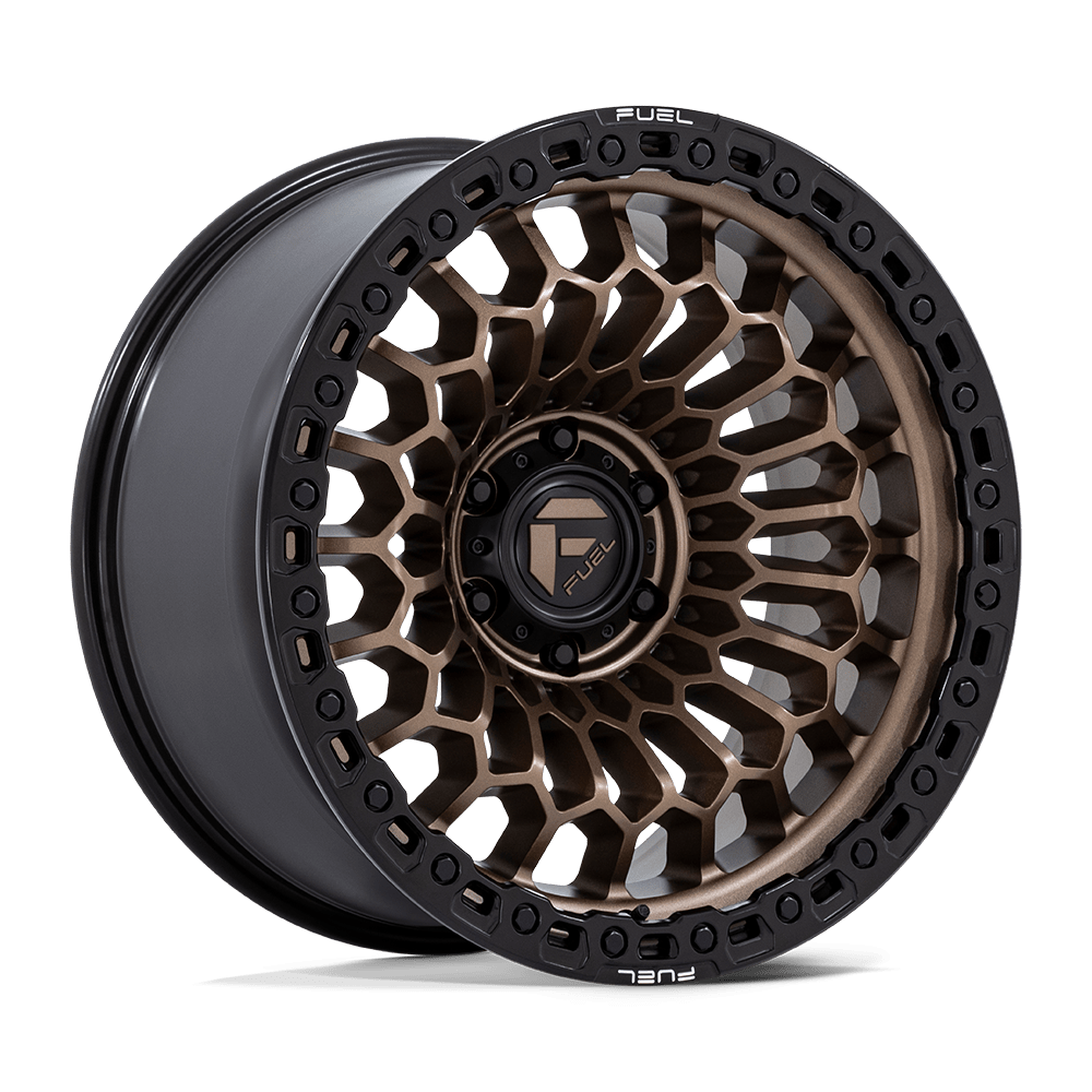 Fuel FC870 SINISTER - Matte Bronze W/ Matte Black Lip-Wheels-Fuel-Dirty Diesel Customs