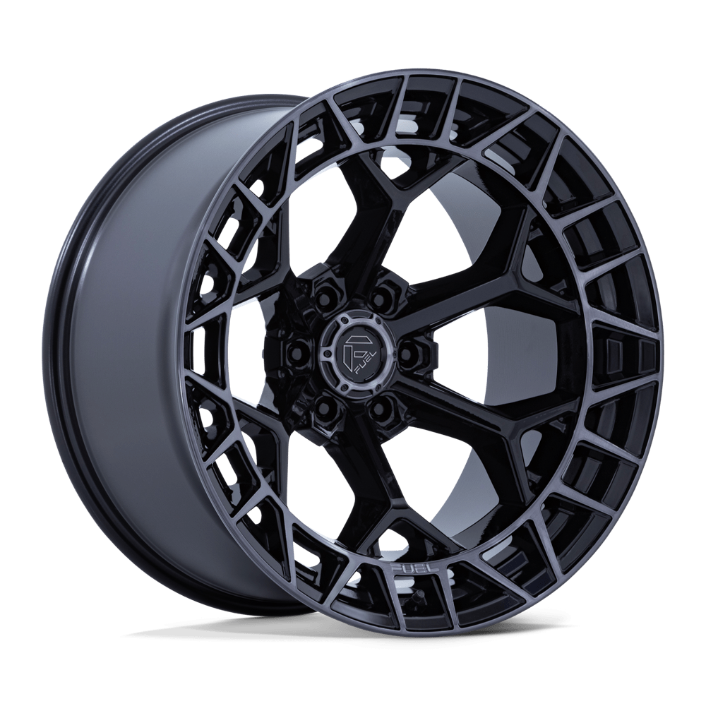 Fuel FC873 CHARGER - Gloss Black Brushed Face Dark Tint-Wheels-Fuel-Dirty Diesel Customs