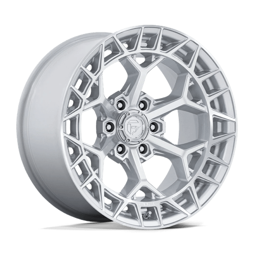 Fuel FC873 CHARGER - Gloss Silver W/ Machined Face-Wheels-Fuel-Dirty Diesel Customs