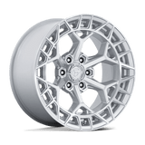 Fuel FC873 CHARGER - Gloss Silver W/ Machined Face-Wheels-Fuel-Dirty Diesel Customs