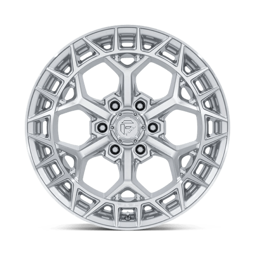 Fuel FC873 CHARGER - Gloss Silver W/ Machined Face-Wheels-Fuel-Dirty Diesel Customs