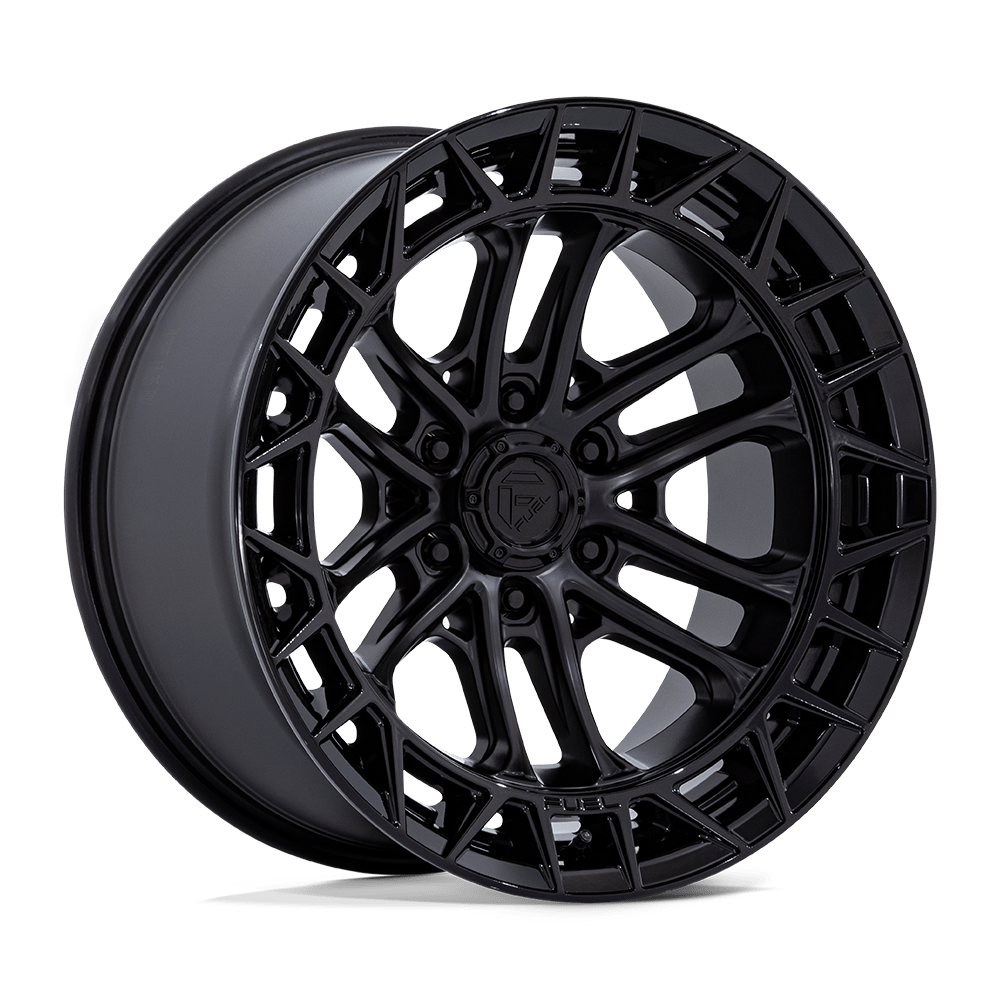 Fuel FC874 CELSIUS - Matte Black W/ Gloss Black Lip-Wheels-Fuel-Dirty Diesel Customs