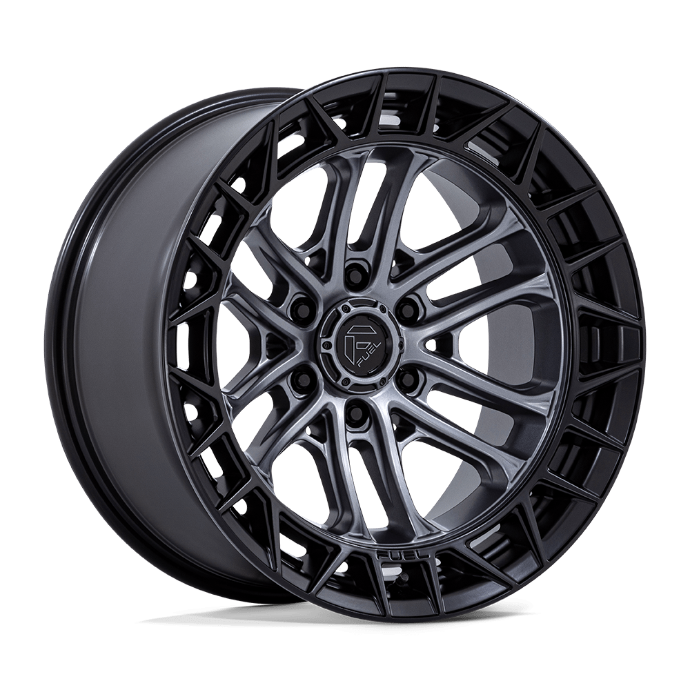 Fuel FC874 CELSIUS - Matte Gunmetal W/ Matte Black Lip-Wheels-Fuel-Dirty Diesel Customs