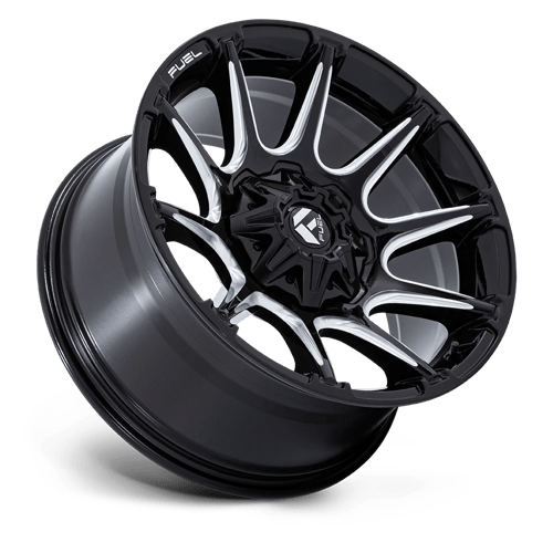 Fuel FC880 SUPER C - Gloss Black Milled-Wheels-Fuel-Dirty Diesel Customs