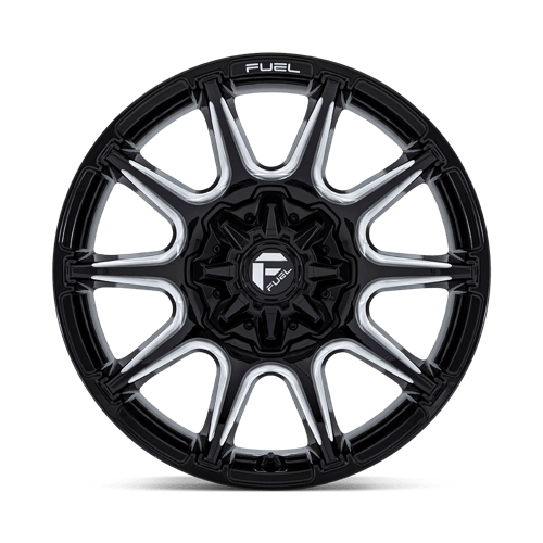 Fuel FC880 SUPER C - Gloss Black Milled-Wheels-Fuel-Dirty Diesel Customs