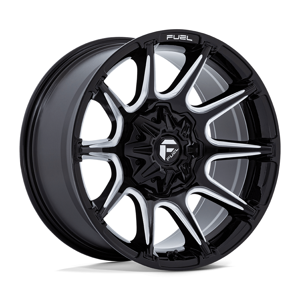 Fuel FC880 SUPER C - Gloss Black Milled-Wheels-Fuel-Dirty Diesel Customs