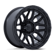 Fuel FC881 SURGE - Matte Black w/ Gloss Black Lip-Wheels-Fuel-Dirty Diesel Customs