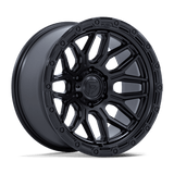Fuel FC881 SURGE - Matte Black w/ Gloss Black Lip-Wheels-Fuel-Dirty Diesel Customs
