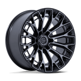 Fuel FC882 TRAX - Gloss Black Machined Face Dark Tinted Clear-Wheels-Fuel-Dirty Diesel Customs