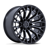 Fuel FC882 TRAX - Gloss Black Machined Face Dark Tinted Clear-Wheels-Fuel-Dirty Diesel Customs