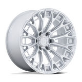 Fuel FC882 TRAX - Gloss Silver w/ Machined Face-Wheels-Fuel-Dirty Diesel Customs