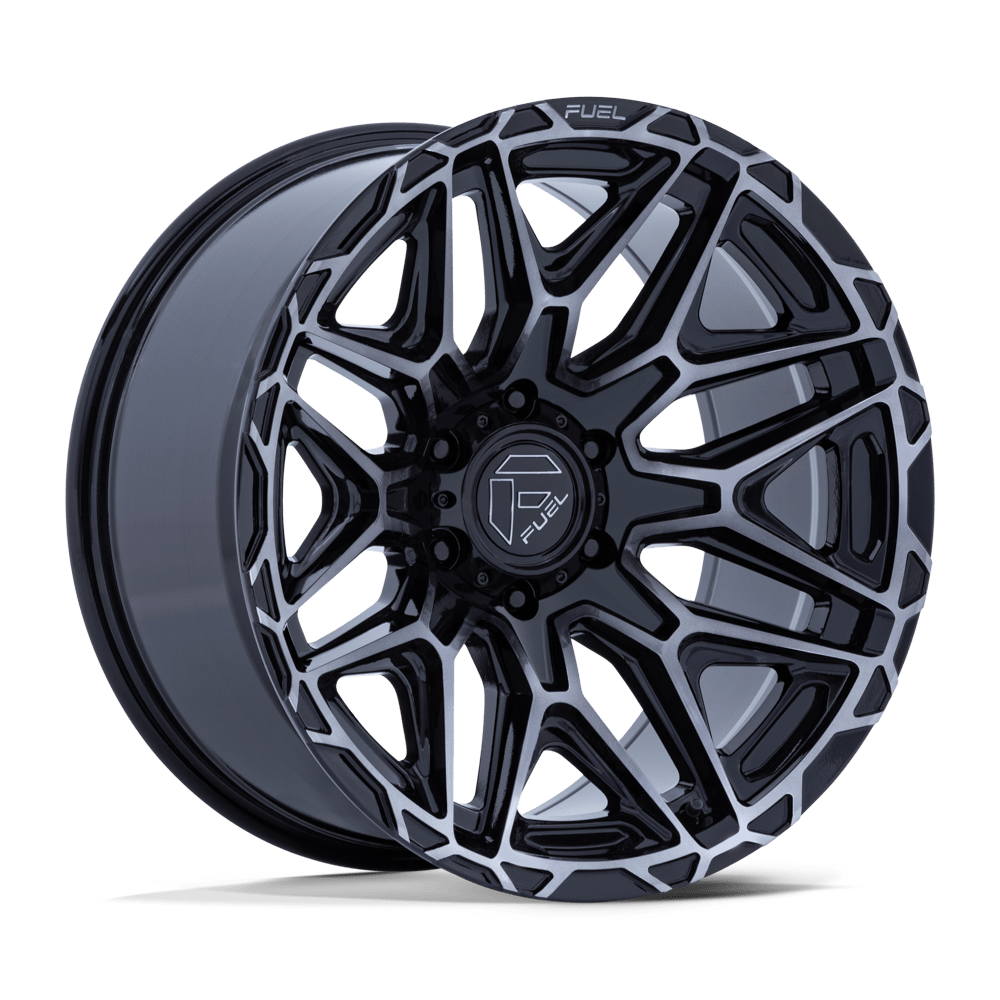 Fuel FC885 Injector - Gloss Black Machined Face w/ Dark Tint-Wheels-Fuel-Dirty Diesel Customs