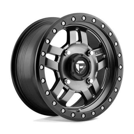 Fuel UTV D558 ANZA - Matte Gun Metal Black Bead Ring-Wheels-Fuel-D5581470A544-Dirty Diesel Customs