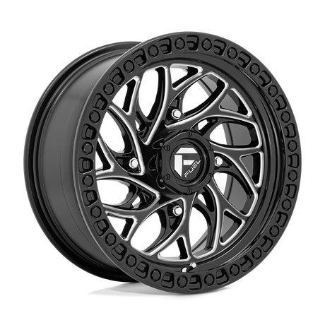 Fuel UTV D741 RUNNER - Gloss Black Milled-Wheels-Fuel-D7411500A555-Dirty Diesel Customs