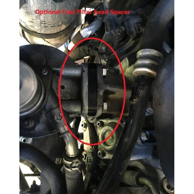 2001-2010 Duramax Fuel Filter Head Spacer (DMAX-FHS-0110)