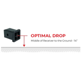 Gen-Y Mega-Duty 21K 18" Drop Hitch 2.5" Shank Dual-Ball Mount & Pintle Lock (GH-627)-Drop Hitch-Gen-Y Hitch-Dirty Diesel Customs