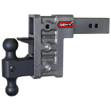 Gen-Y Mega-Duty 21K 6" Drop Hitch 2.5" Shank Dual-Ball Mount & Pintle Lock (GH-623)-Drop Hitch-Gen-Y Hitch-Dirty Diesel Customs