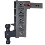 Gen-Y Mega-Duty 21K 12" Drop Hitch 2.5" Shank Dual-Ball Mount & Pintle Lock (GH-625)-Drop Hitch-Gen-Y Hitch-Dirty Diesel Customs