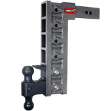 Gen-Y Mega-Duty 21K 15" Drop Hitch 2.5" Shank Dual-Ball Mount & Pintle Lock (GH-626)-Drop Hitch-Gen-Y Hitch-Dirty Diesel Customs