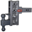 Gen-Y Mega-Duty 21K 6" Offset Drop Hitch 2.5" Shank Dual-Ball Mount & Pintle Lock (GH-924)-Drop Hitch-Gen-Y Hitch-Dirty Diesel Customs