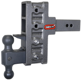 Gen-Y Mega-Duty 21K 6" Offset Drop Hitch 2.5" Shank Dual-Ball Mount & Pintle Lock (GH-924)-Drop Hitch-Gen-Y Hitch-Dirty Diesel Customs
