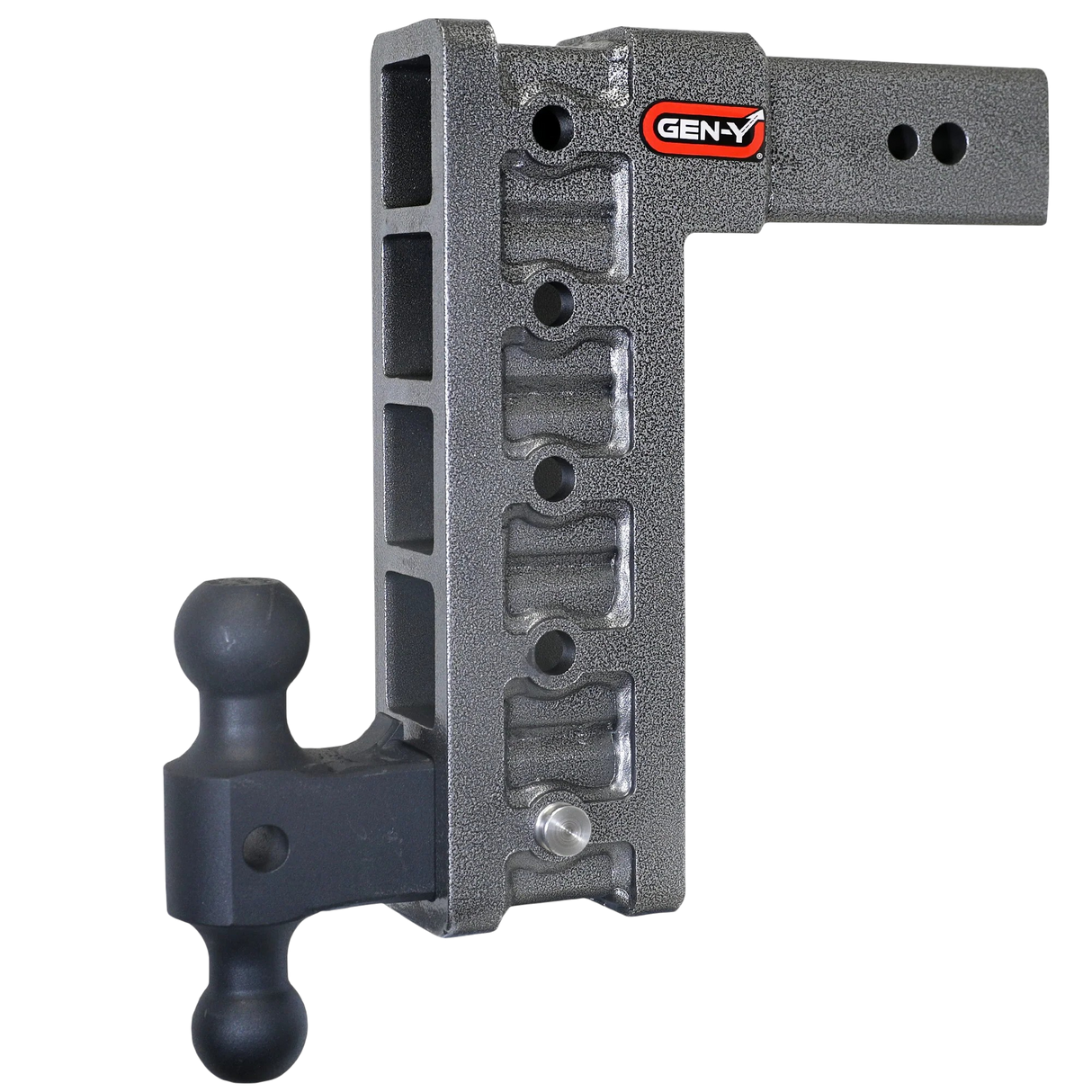 Gen-Y | Mega-Duty 32K Drop Hitch | 12" Drop | 3" Shank | Dual Ball Mount (GH-1715)-Drop Hitch-Gen-Y Hitch-Dirty Diesel Customs