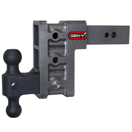 Gen-Y | Mega-Duty 32K Drop Hitch | 6" Drop | 2.5" Shank | Dual Ball Mount (GH-1613)-Drop Hitch-Gen-Y Hitch-Dirty Diesel Customs