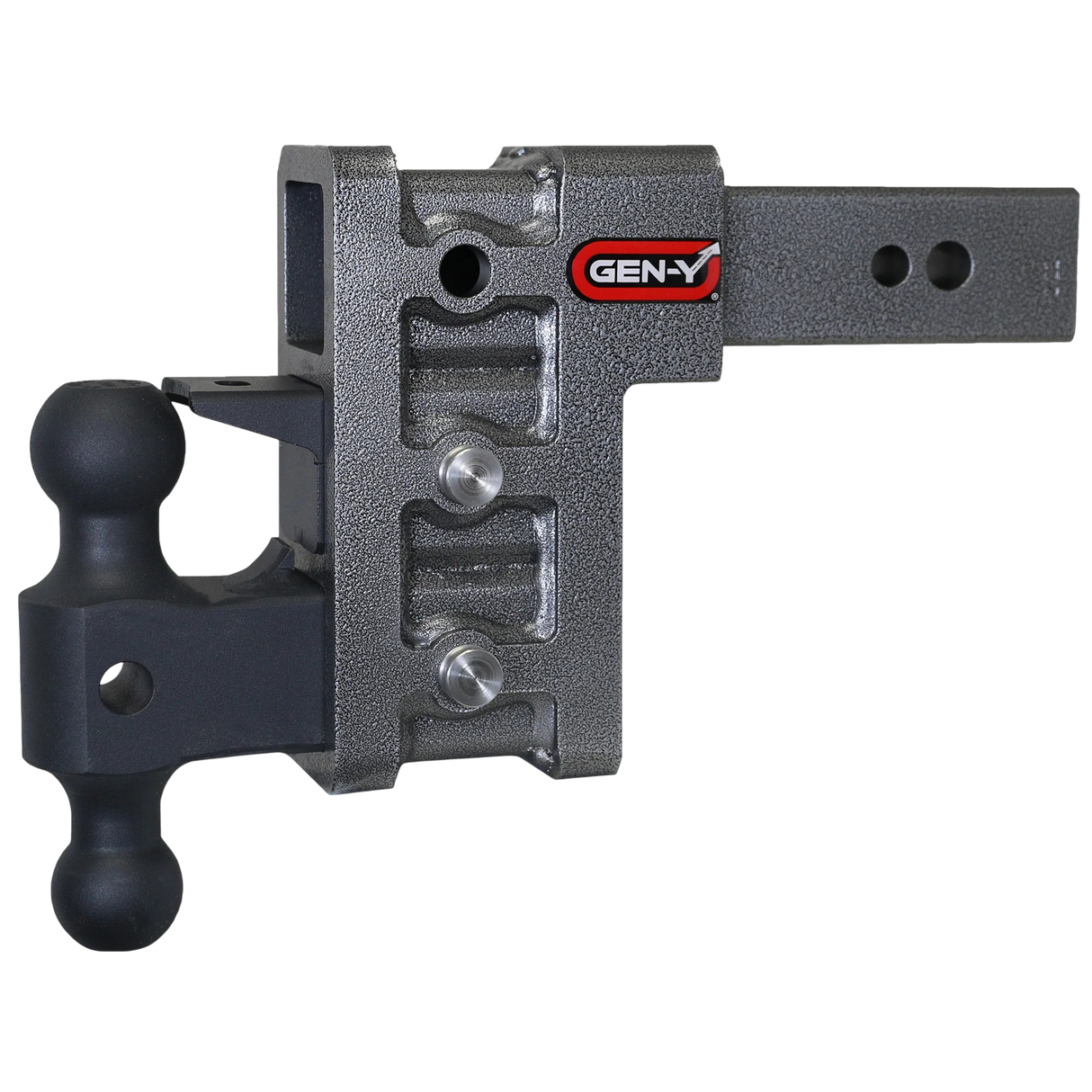 Gen-Y | Mega-Duty 32K Drop Hitch | 6" Drop | 2.5" Shank | Dual Ball Mount & Pintle Lock (GH-1623)-Drop Hitch-Gen-Y Hitch-Dirty Diesel Customs