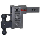Gen-Y | Mega-Duty 32K Drop Hitch | 6" Drop | 2.5" Shank | Dual Ball Mount & Pintle Lock (GH-1623)-Drop Hitch-Gen-Y Hitch-Dirty Diesel Customs