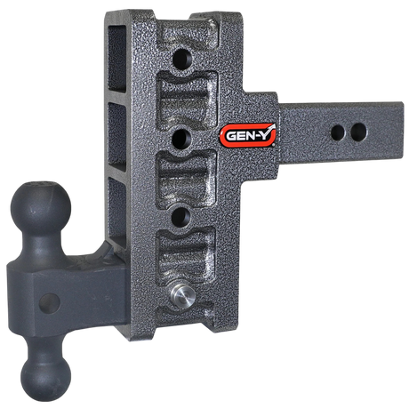 Gen-Y | Mega-Duty 32K Drop Hitch | 6" Offset Drop | 2.5" Shank | Dual Ball Mount (GH-1914)-Drop Hitch-Gen-Y Hitch-Dirty Diesel Customs