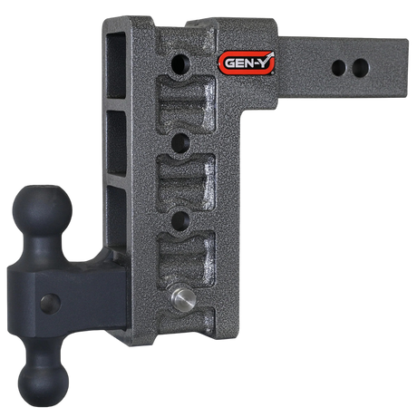 Gen-Y | Mega-Duty 32K Drop Hitch | 9" Drop | 2.5" Shank | Dual Ball Mount (GH-1614)-Drop Hitch-Gen-Y Hitch-Dirty Diesel Customs