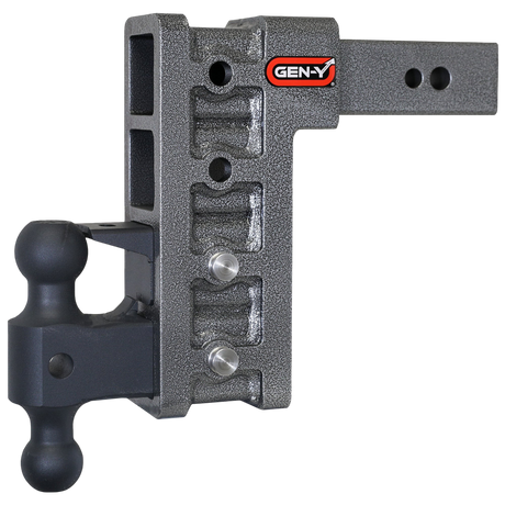 Gen-Y | Mega-Duty 32K Drop Hitch | 9" Drop | 2.5" Shank | Dual Ball Mount & Pintle Lock (GH-1624)-Drop Hitch-Gen-Y Hitch-Dirty Diesel Customs