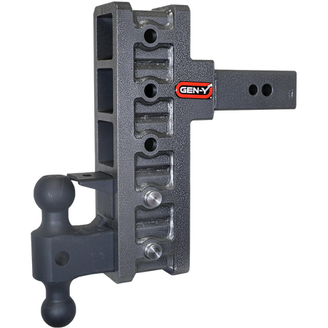 Gen-Y | Mega-Duty 32K Drop Hitch | 9" Offset Drop | 2.5" Shank | Dual Ball Mount & Pintle Lock (GH-1925)-Drop Hitch-Gen-Y Hitch-Dirty Diesel Customs