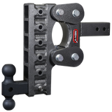 Gen-Y | The Boss Torsion-Flex 10k Drop Hitch | 10" Drop | 2.5" Shank | Dual Ball Mount (GH-2316)