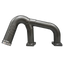 2017-2019 Duramax 3" High Flow Intake Y-Bridge Double Rainbow - Intake Elbows - Dirty Diesel Customs