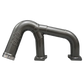 2017-2019 Duramax 3" High Flow Intake Y-Bridge Double Rainbow - Intake Elbows - Dirty Diesel Customs