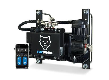 Universal Pacbrake BRAVO Wireless Air Control Kit Quick Mount w/ Remote (HP30040-QM-R)