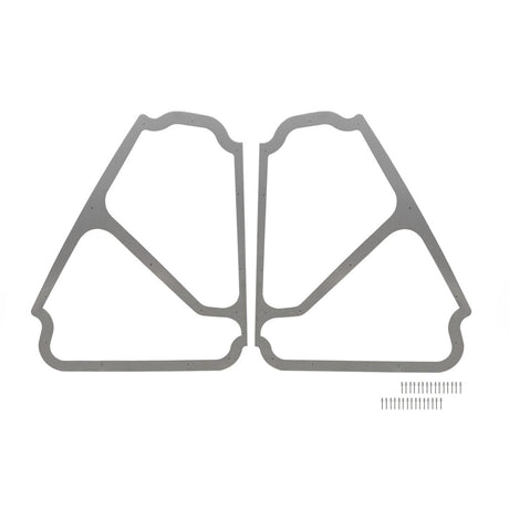 HSP Diesel hood mirror set for 2003-2007 Chevrolet and GMC 2500 3500 Duramax