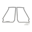 HSP Diesel hood mirror set for 2015-2016 Chevrolet and GMC 2500 3500 Duramax