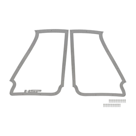 HSP Diesel hood mirror set for 2015-2016 Chevrolet and GMC 2500 3500 Duramax