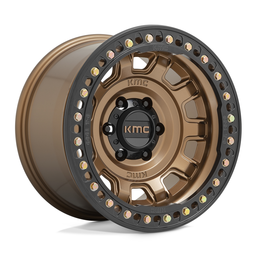 KMC KM236 TANK BEADLOCK - Matte Bronze-Wheels-KMC-KM23679050615N-Dirty Diesel Customs