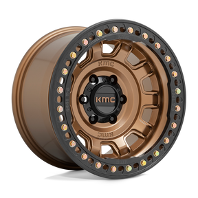 KMC KM236 TANK BEADLOCK - Matte Bronze-Wheels-KMC-KM23679050615N-Dirty Diesel Customs