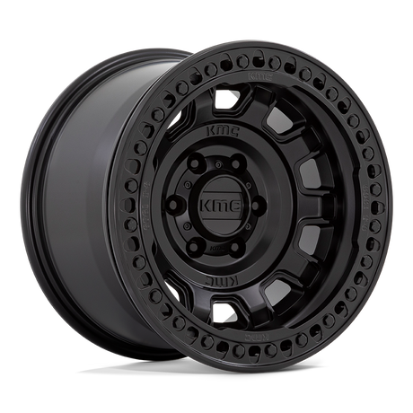 KMC KM236 TANK BEADLOCK - Satin Black-Wheels-KMC-KM23679050715N-Dirty Diesel Customs