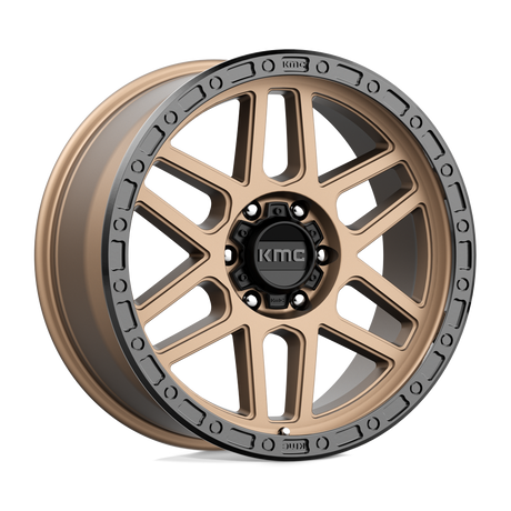 KMC KM544 MESA - Matte Bronze W/ Black Lip-Wheels-KMC-KM54479064618-Dirty Diesel Customs