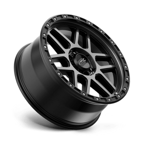 KMC KM544 MESA - Satin Black W/ Gray Tint-Wheels-KMC-Dirty Diesel Customs